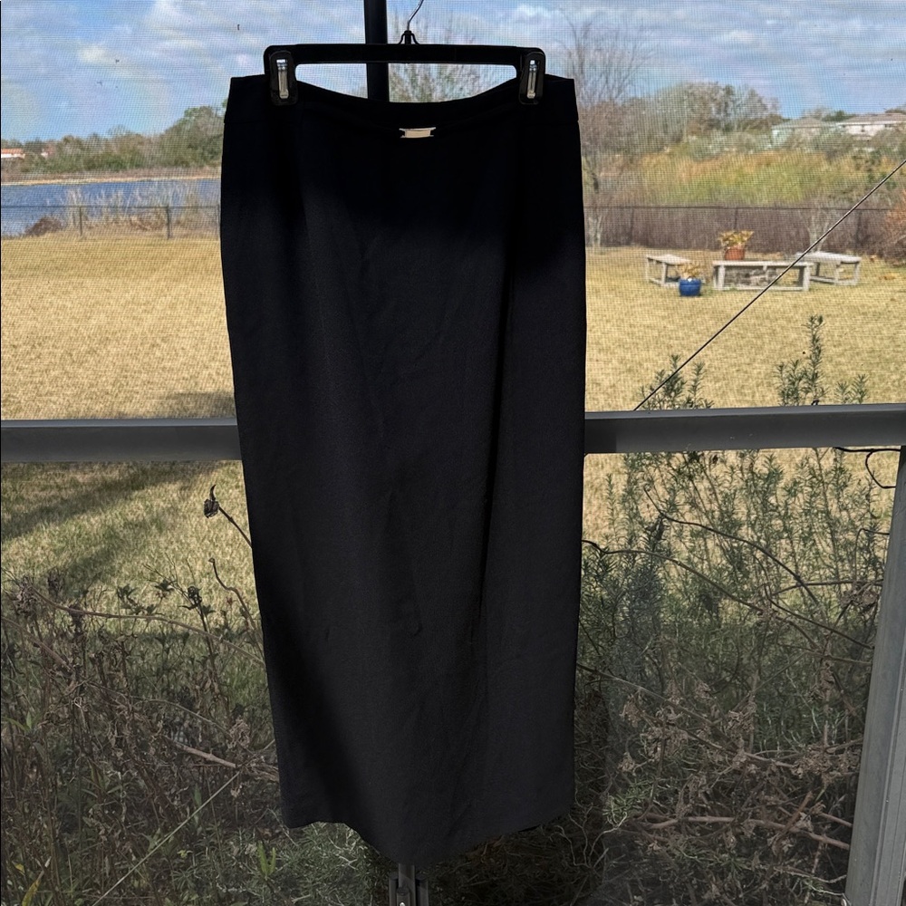 Chic Black Maxi Skirt for Women
